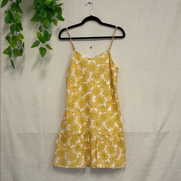 19 Cooper Dresses & Skirts - 19 Cooper Yellow Floral Mini Dress